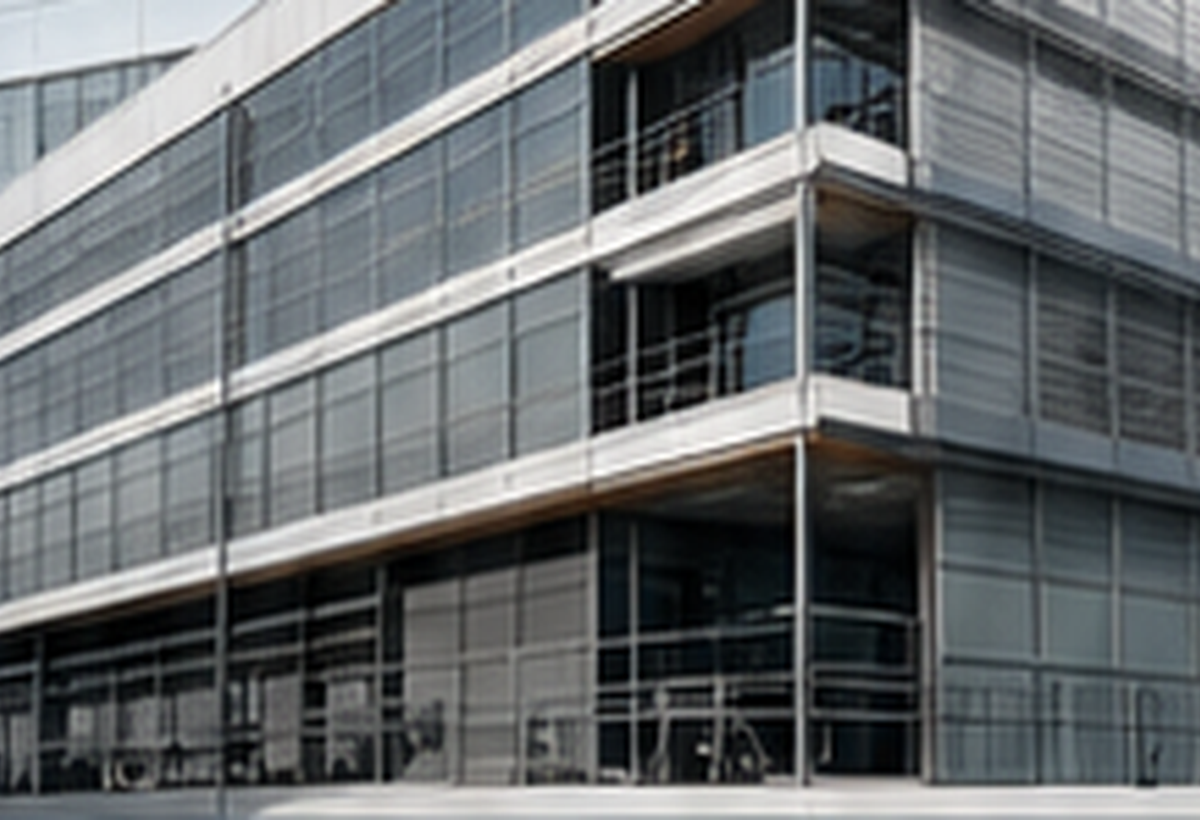 Modern building facade